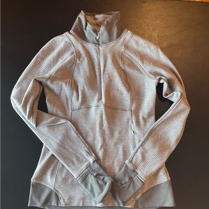 Lululemon Runderful Half Zip Long Sleeve Shirt size 8